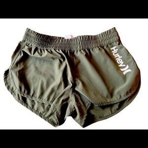 Hurley Active Shorts - Forest Green - Size M